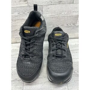 Keen Black Knit Ankle Boots